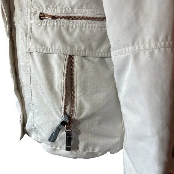 OBERMEYER Women's (sz 6) White Leighton Ski Jacket - Picture 5 of 9